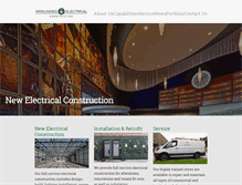 Tablet Screenshot of groundedelec.com